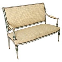 Settee du Directoire français du 19ème siècle