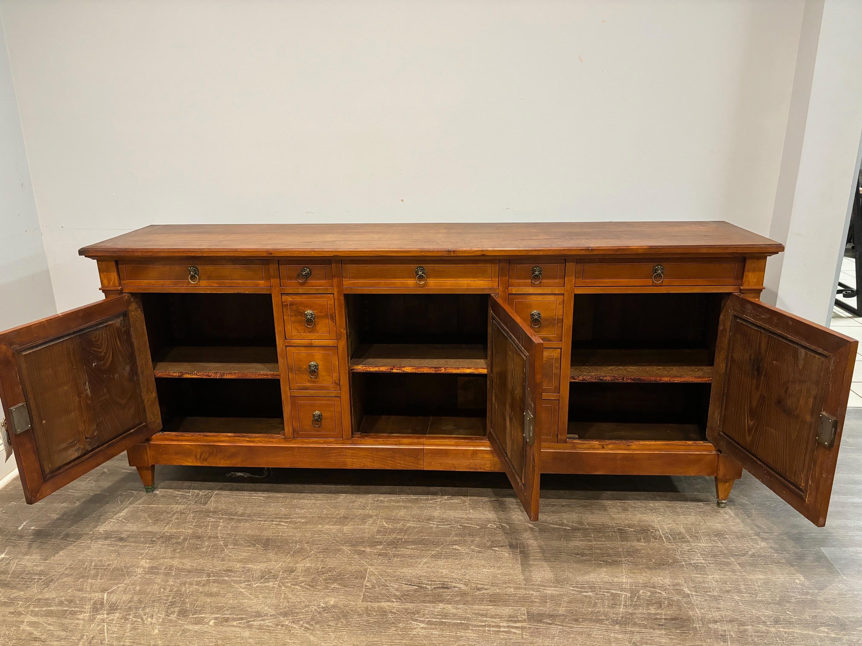 French 19th Century Directoire Sideboard In Good Condition In Stockbridge, GA