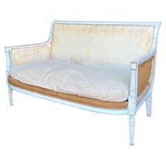 Französisches Sofa im Directoire-Stil des 19. Jahrhunderts