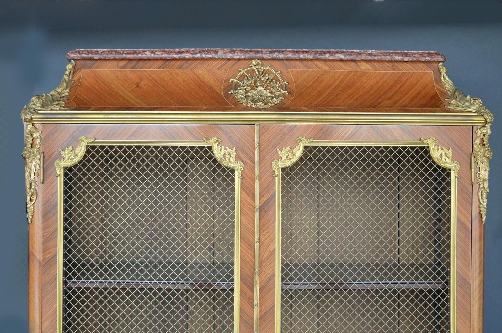 Libreria francese in bronzo doré del XIX secolo di F. Link in vendita 6