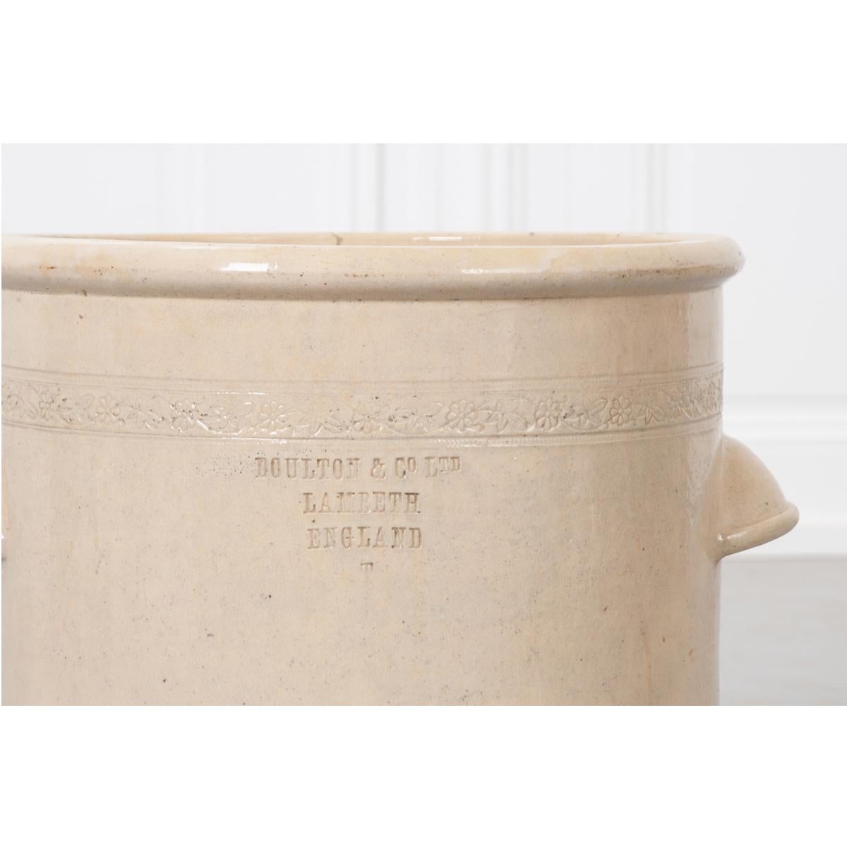 Other French 19th Century Doulton & Co. Ltd. Stoneware