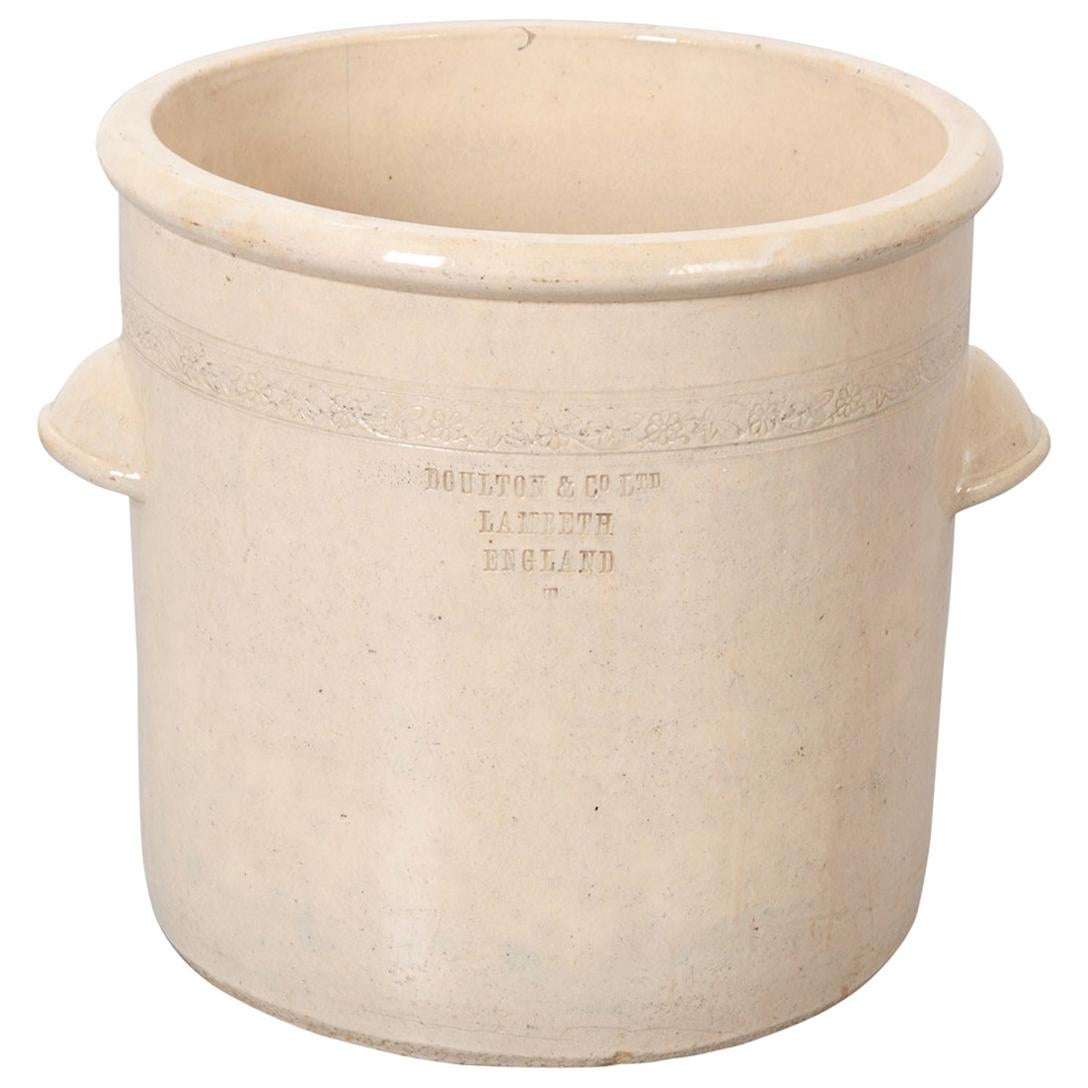 French 19th Century Doulton & Co. Ltd. Stoneware