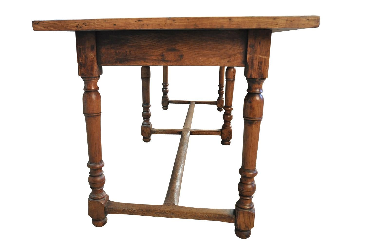 Oak French 19th Century Draper's Table