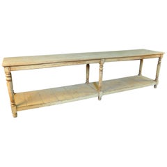 French 19th Century Draper's Table