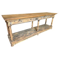 Antique French 19th Century Drapers Table