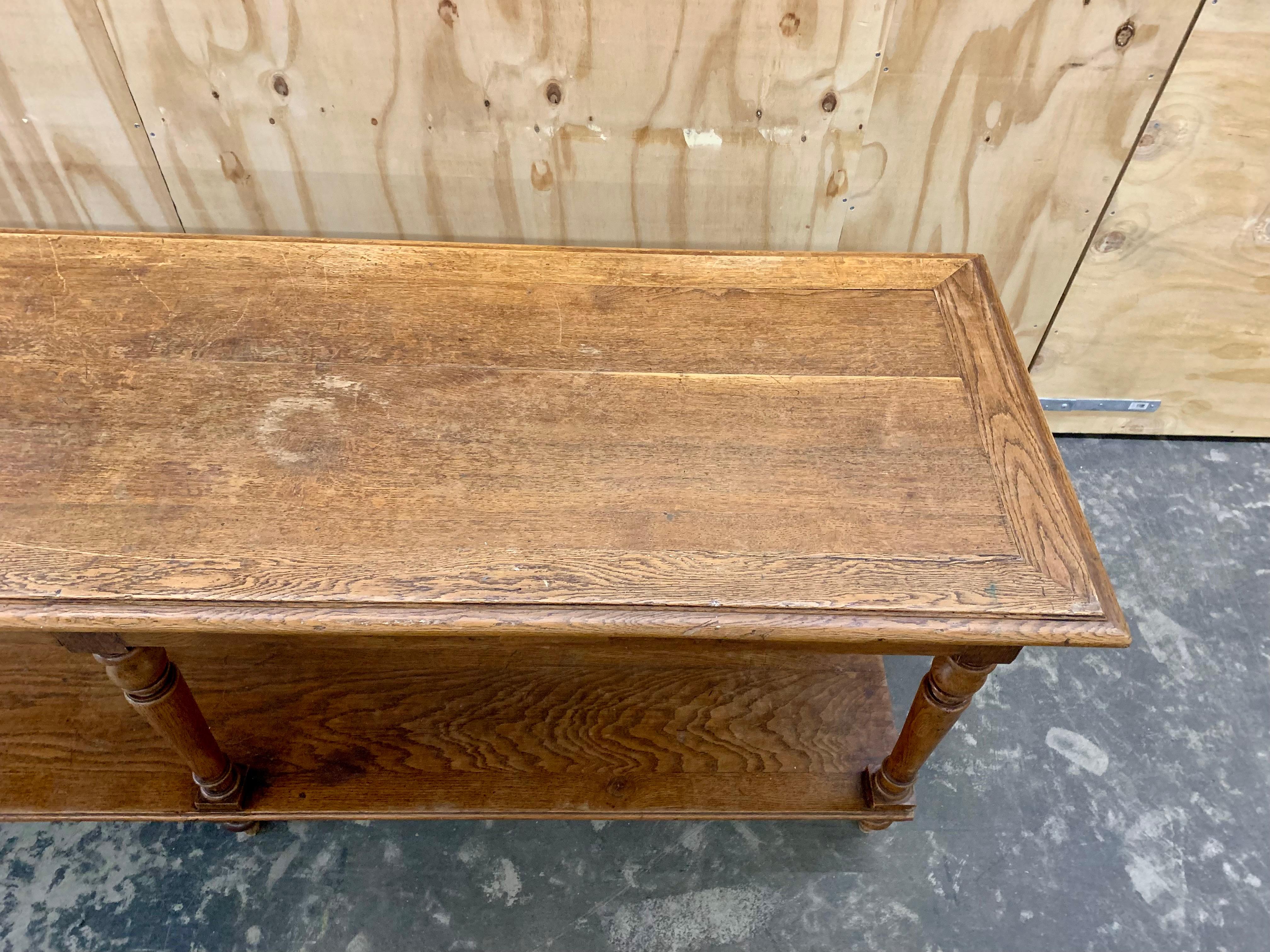 French 19th Century Drapers Table - Table de Drapier 3