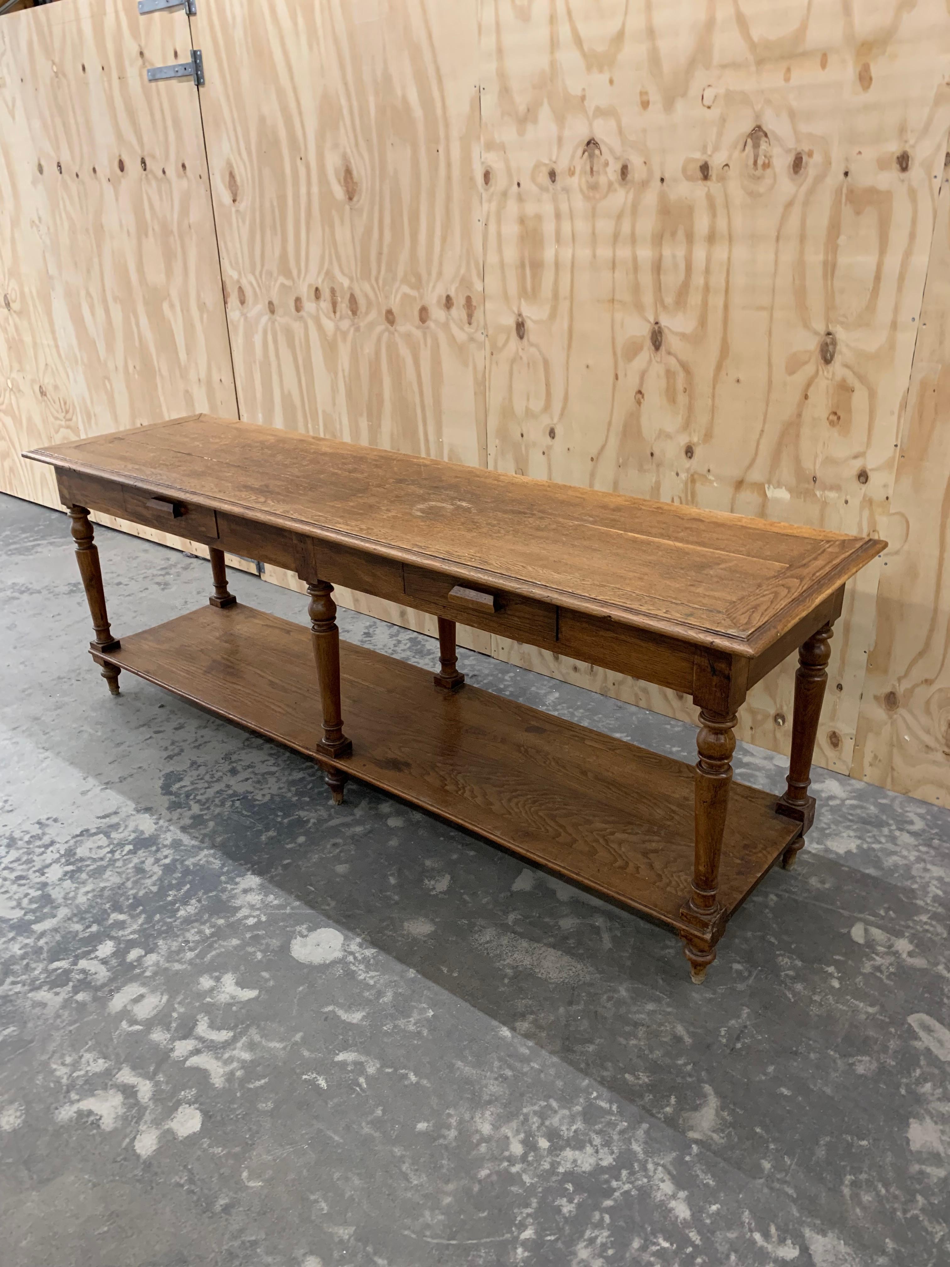 antique drapers table