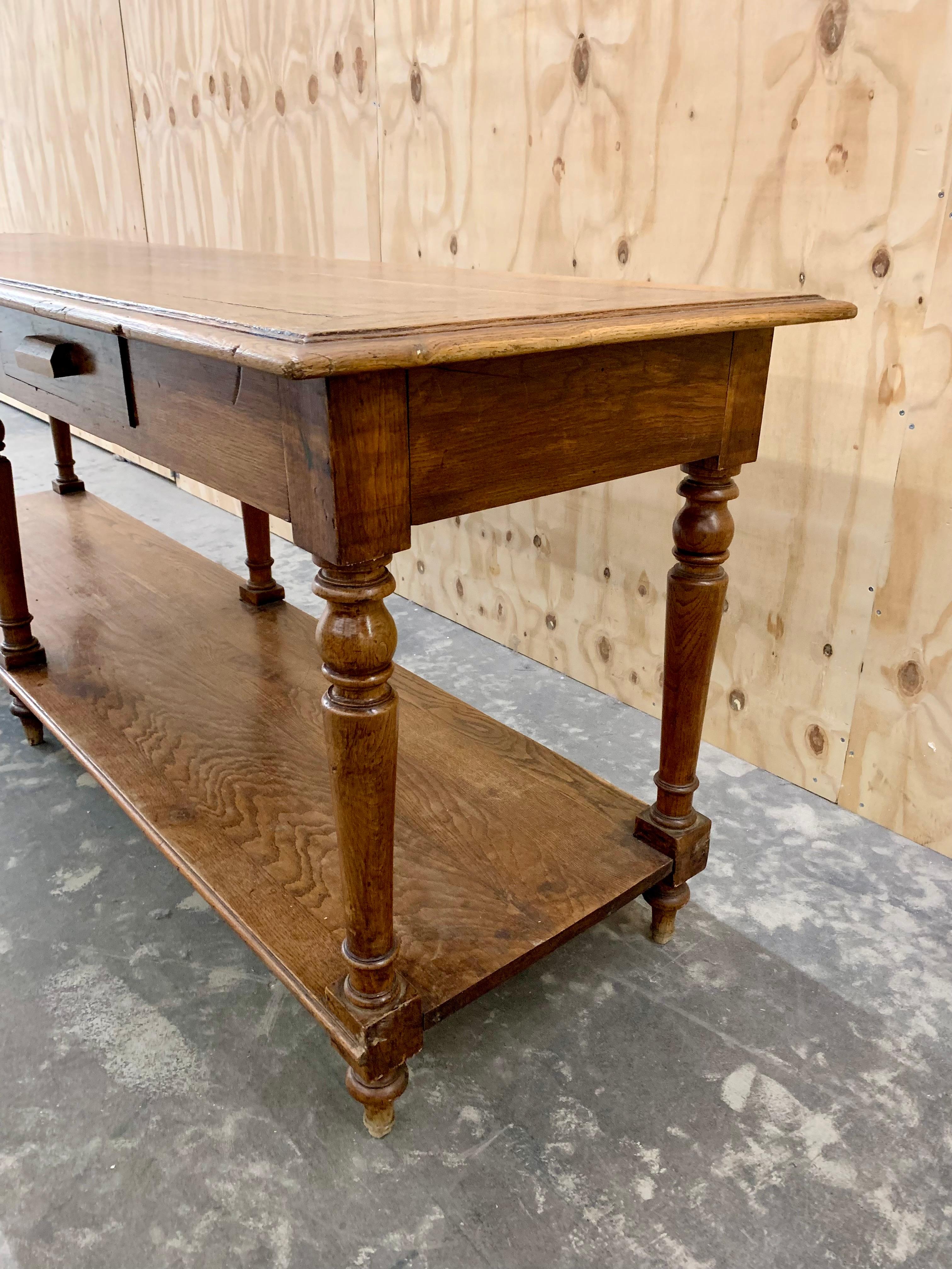 antique draper table