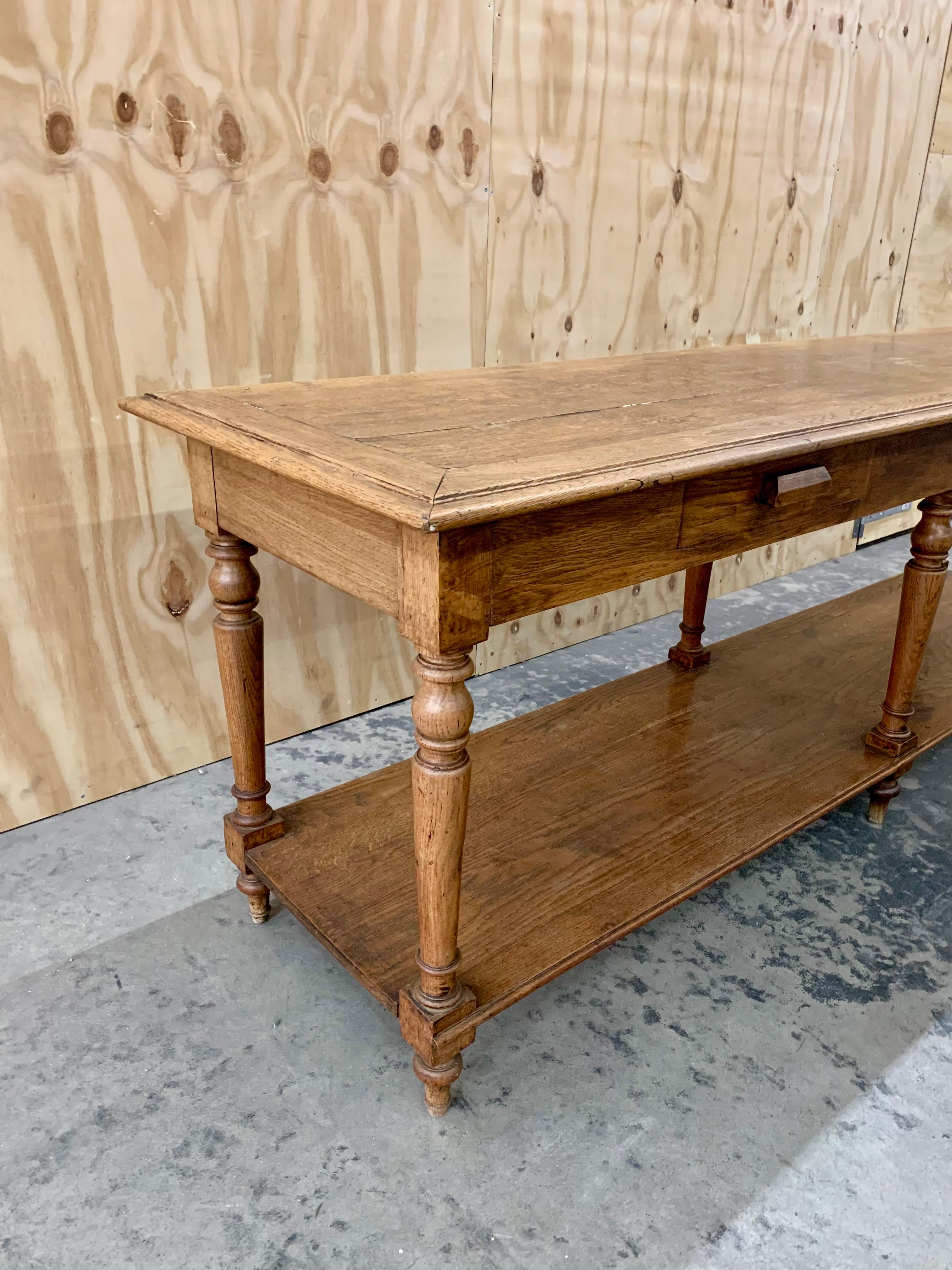 French 19th Century Drapers Table - Table de Drapier In Good Condition In Hellerup, DK