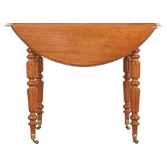 French, 19th Century, Drop-Leaf Extending Table