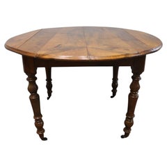 Antique French 19th Century Drop Leaves table