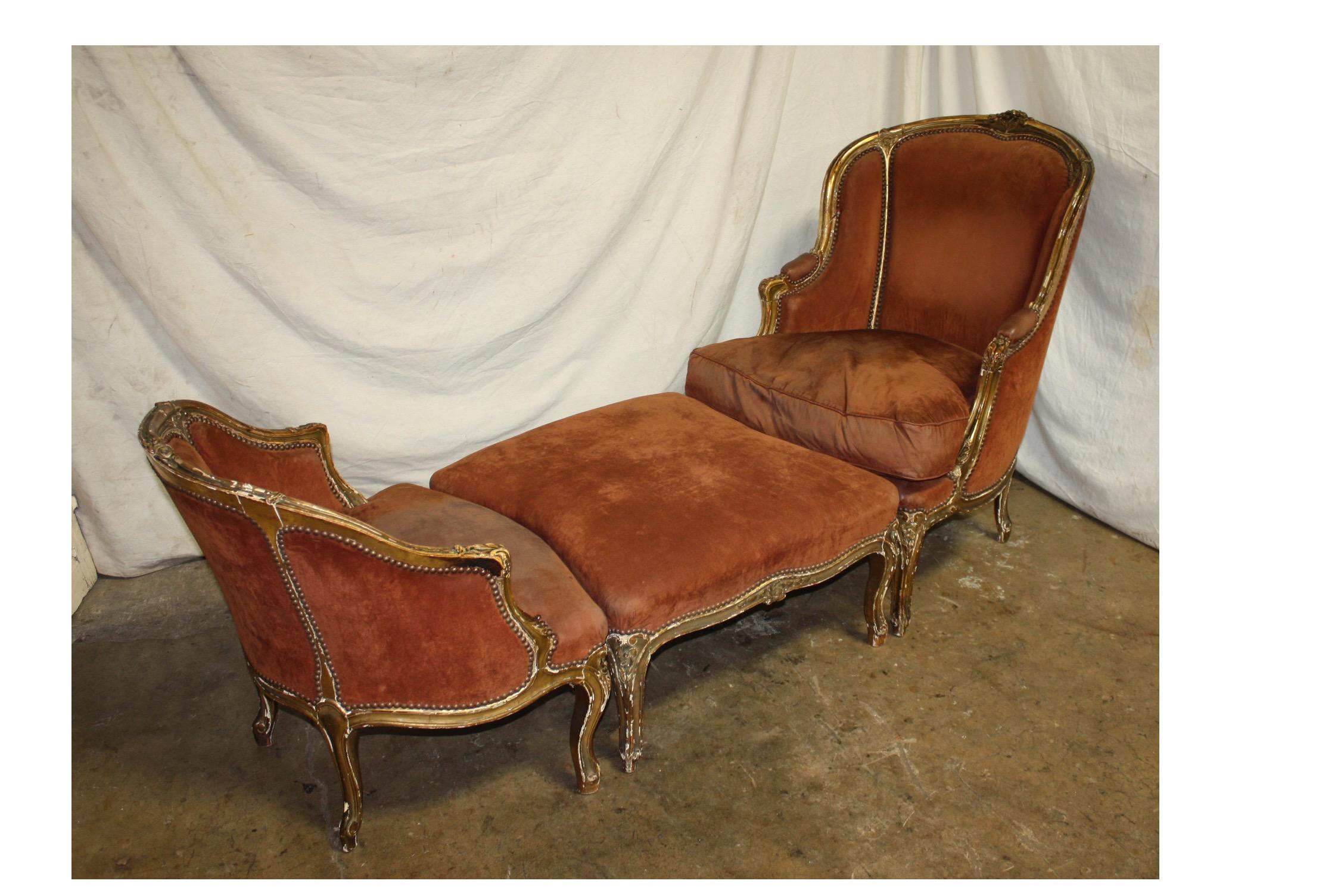 French 19th Century Duchesse Brisee For Sale 5