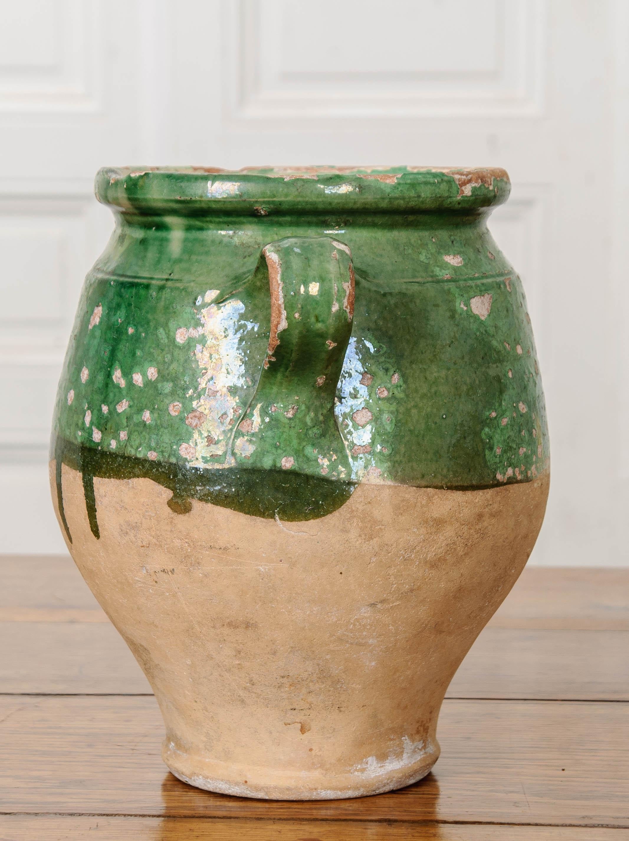 French 19th Century Duck Confit Jar In Good Condition In Baton Rouge, LA