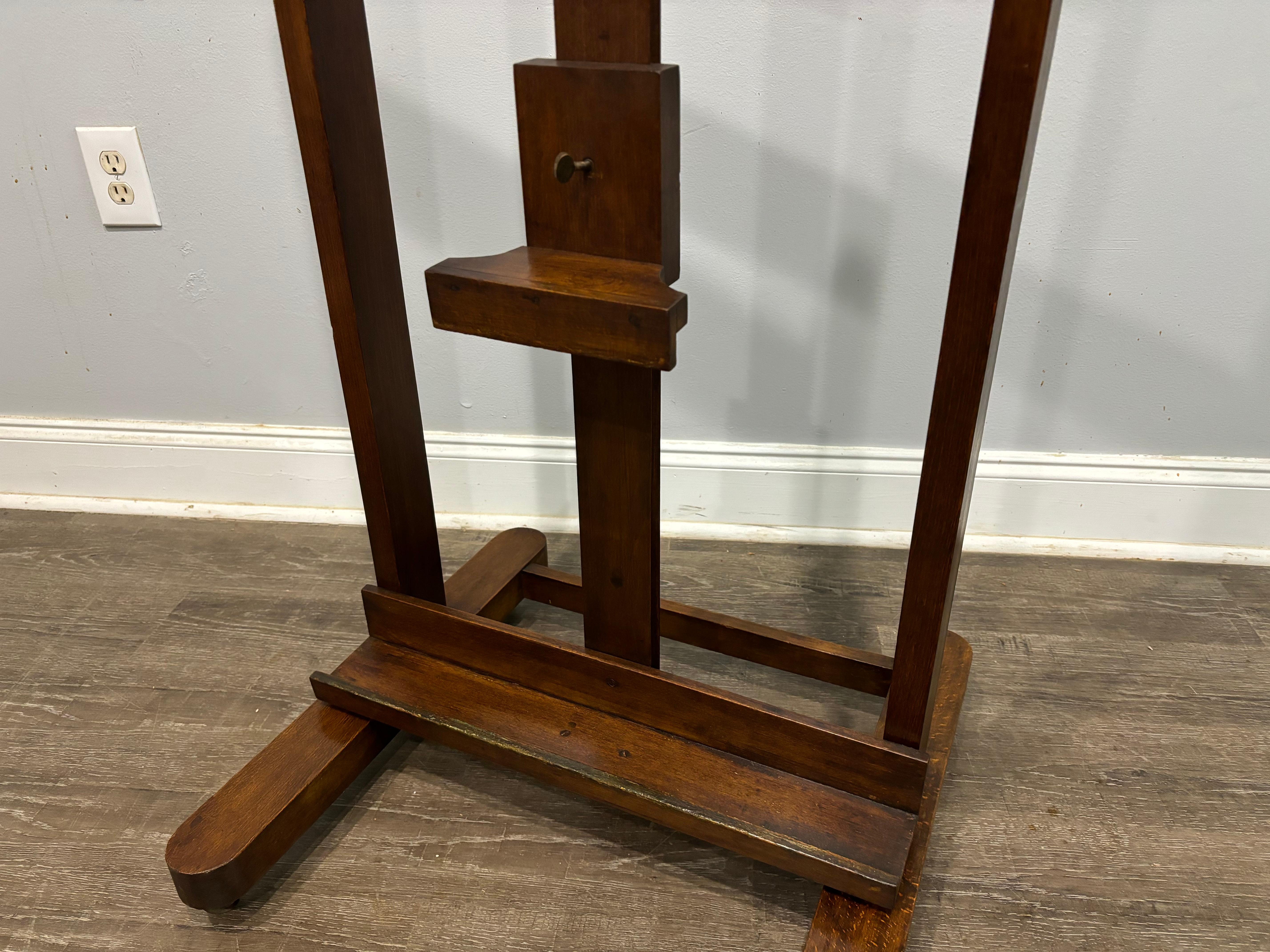 Oak French 19th Century Easel For Sale