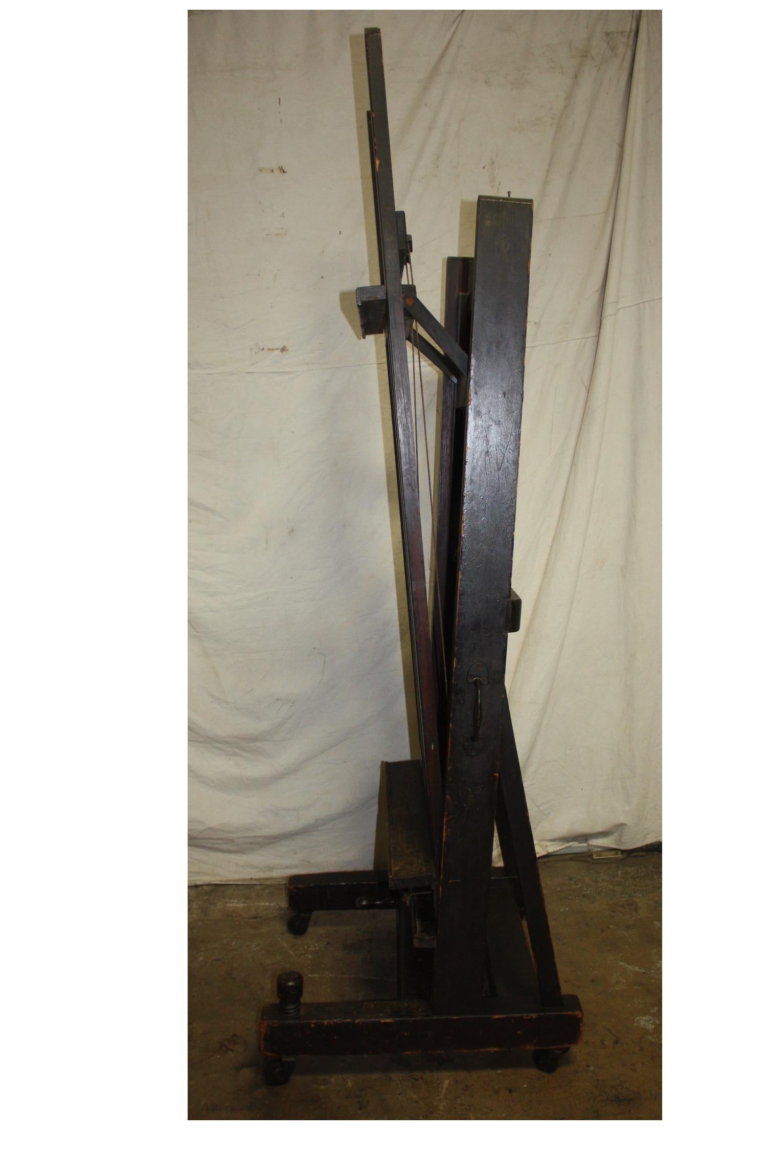 French 19th Century Easel 1