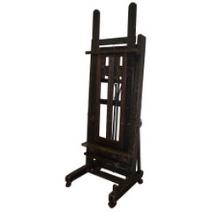 French 19th Century Easel