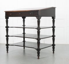 French 19th Century Ebonized Drafting Table