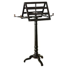 Used French 19th Century Ebonized Duet Stand