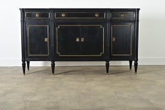 French 19th Century Ebonized Louis XVI Style Enfilade