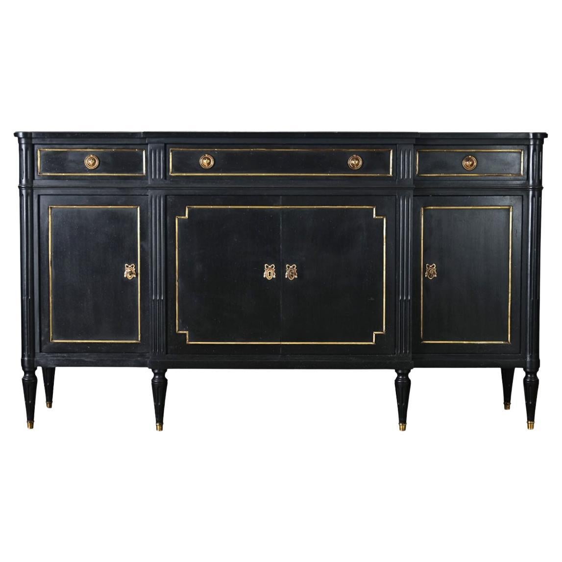 Enfilade de style Louis XVI du 19ème siècle