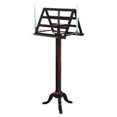 French 19th Century Ebony Duet Music Stand