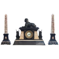 Stone Mantel Clocks