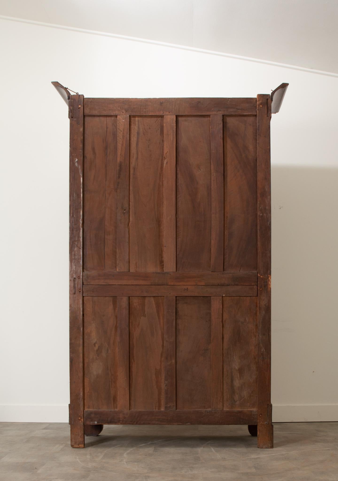 French, 19th Century, Empire Armoire 3
