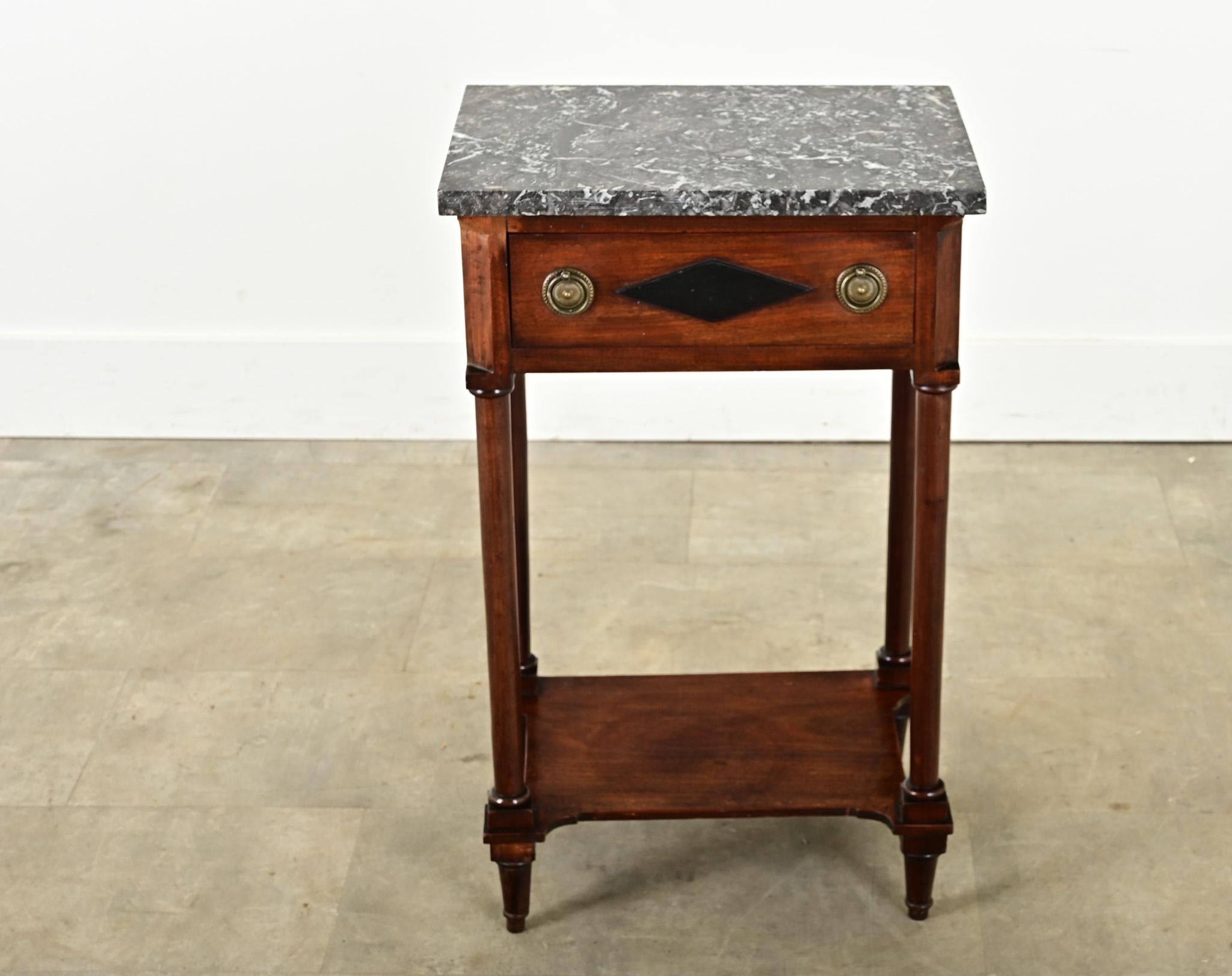 French 19th Century Empire Bedside Table For Sale 1