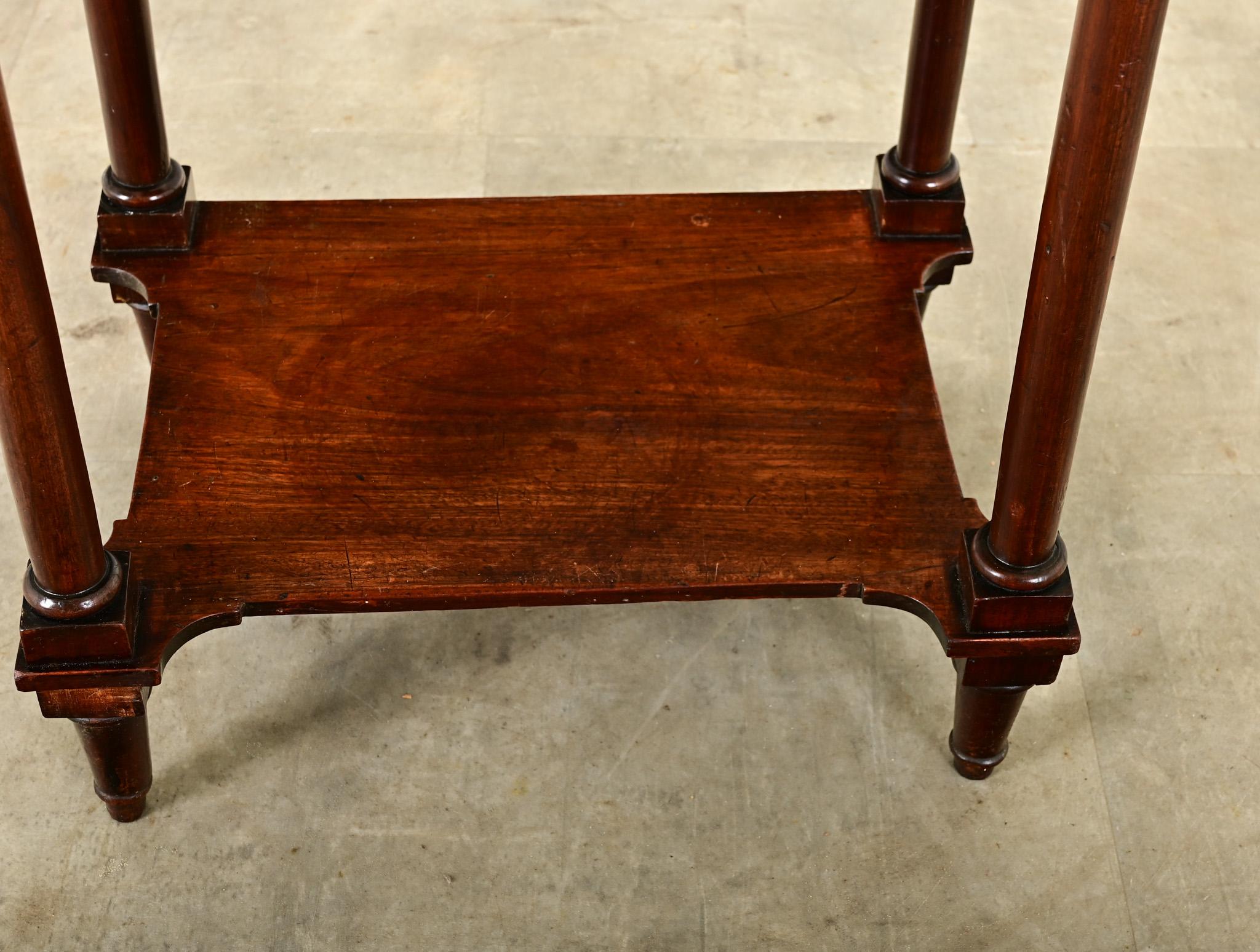 French 19th Century Empire Bedside Table For Sale 2