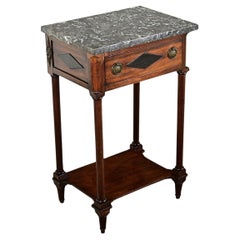 French 19th Century Empire Bedside Table