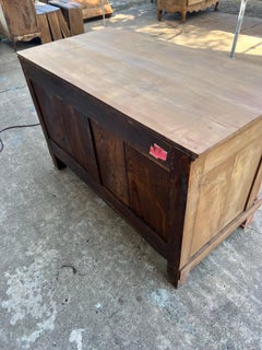 French 19th Century Empire Bleached Chestnut Chest of Drawers