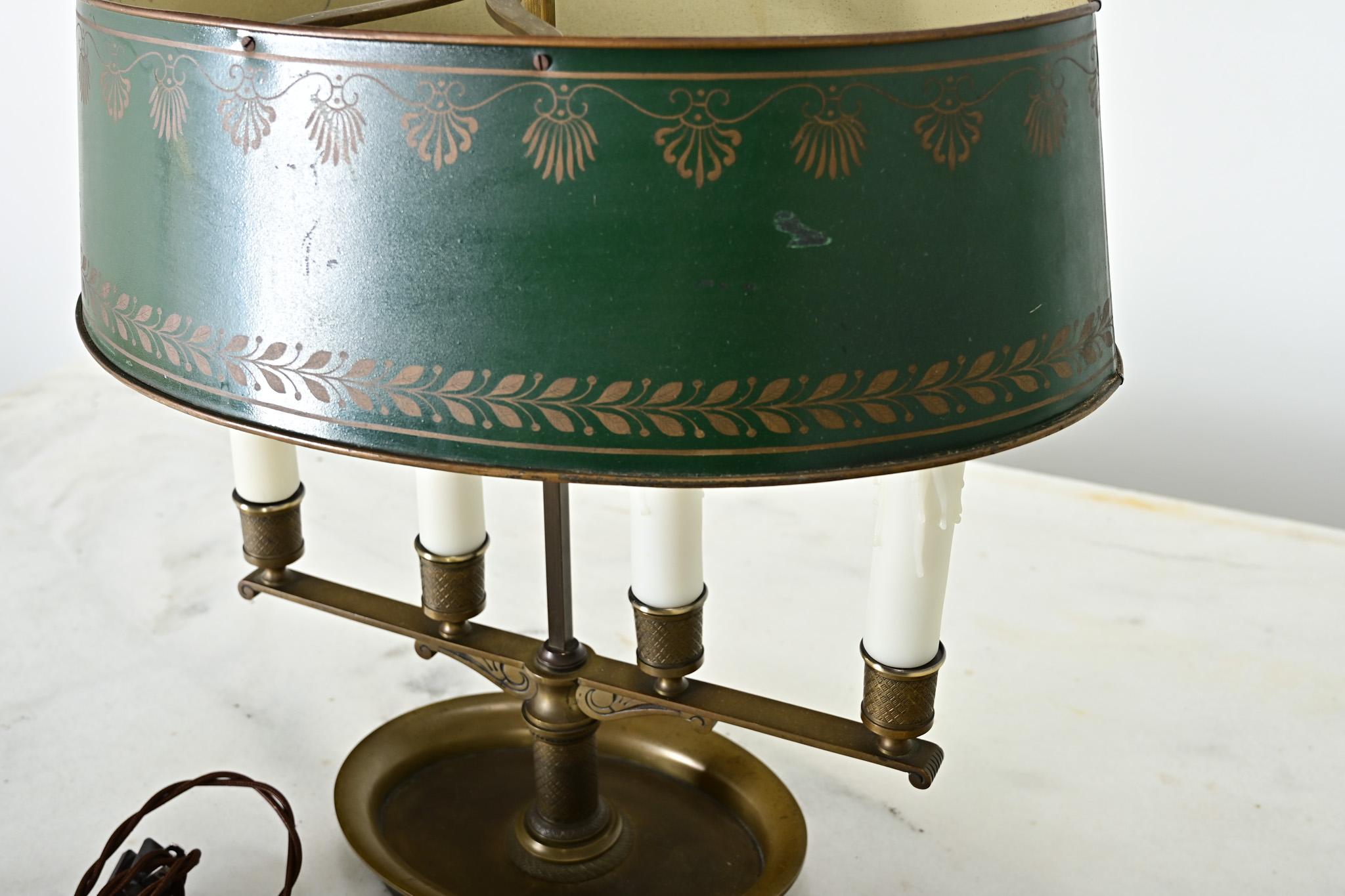 Lámpara de Sobremesa Bouillotte Imperio Francés Siglo XIX en venta 6