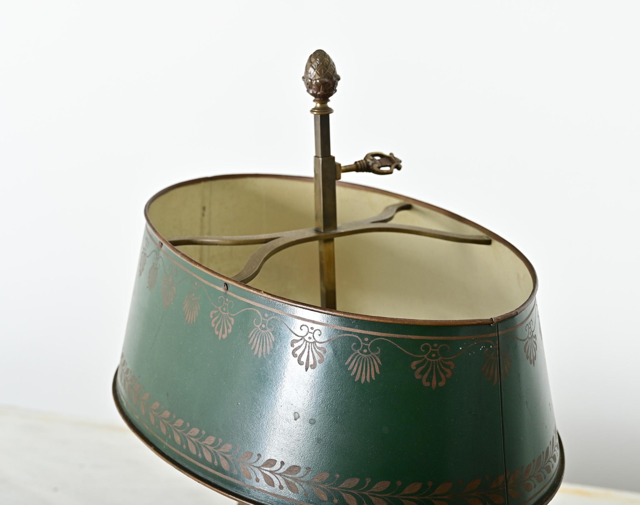 Lámpara de Sobremesa Bouillotte Imperio Francés Siglo XIX siglo XIX en venta