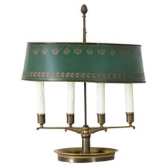French 19th Century Empire Bouillotte Table Lamp