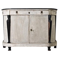 French 19th Century Empire Buffet in Recent Paint