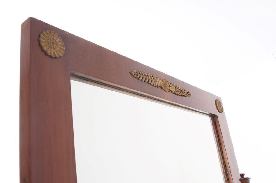 Français Miroir de Cheval Empire du 19ème siècle en vente