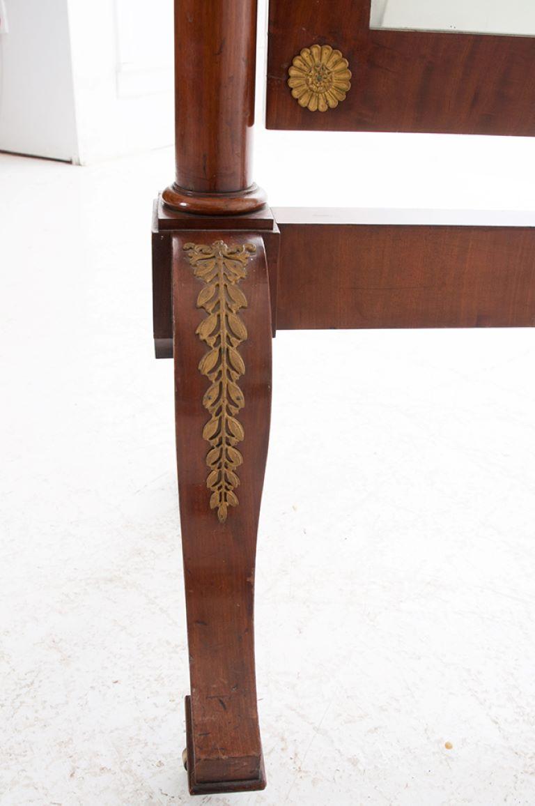 XIXe siècle Miroir de Cheval Empire du 19ème siècle en vente