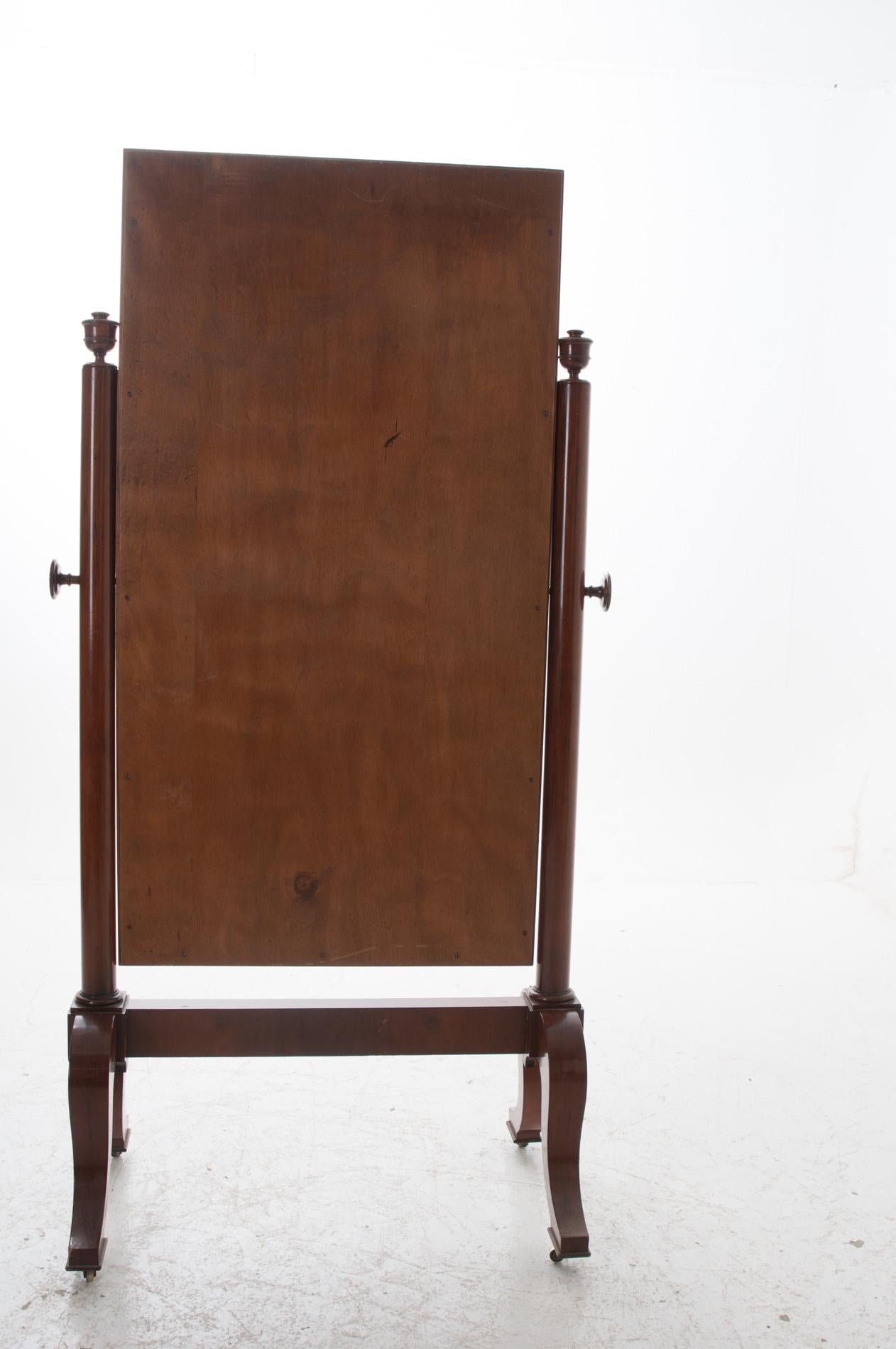 Miroir de Cheval Empire du 19ème siècle en vente 2