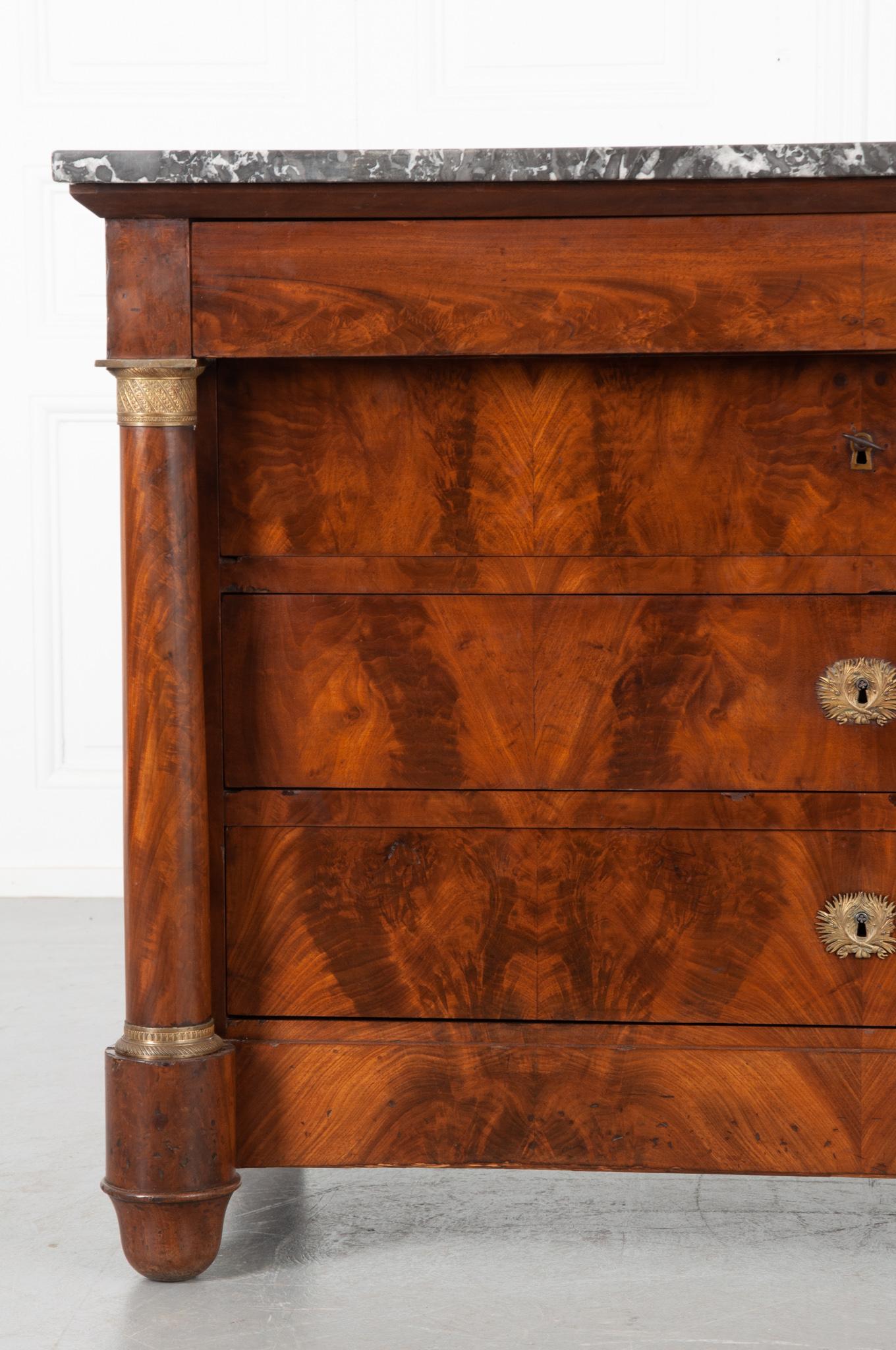 French, 19th Century, Empire Commode In Good Condition In Baton Rouge, LA