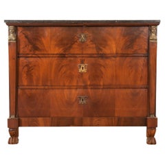 French, 19th Century Empire Commode