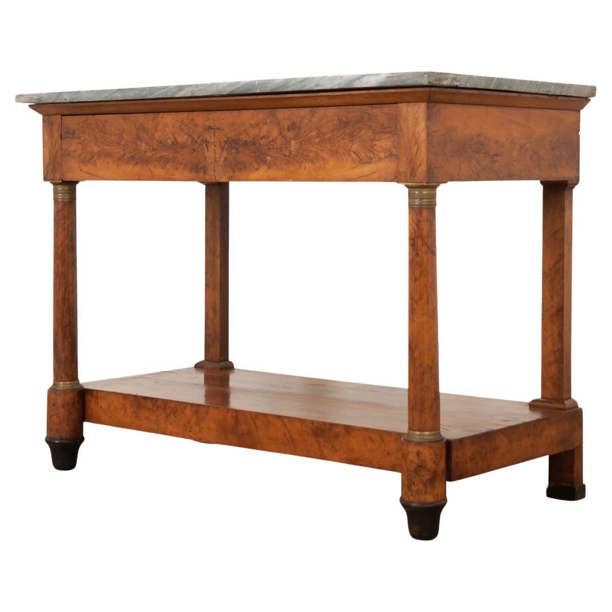 French 19th Century Empire Console For Sale