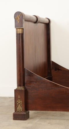 French 19th Century Empire Daybed & Bed Crown