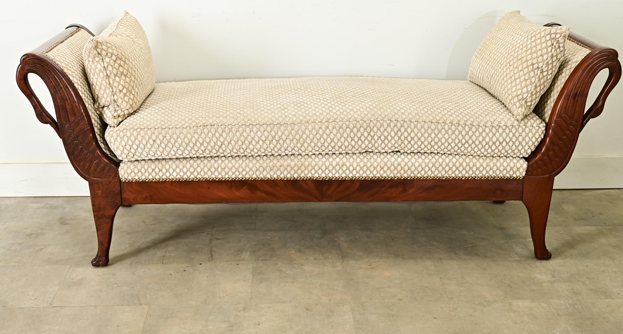 French 19th Century Empire Daybed For Sale 5