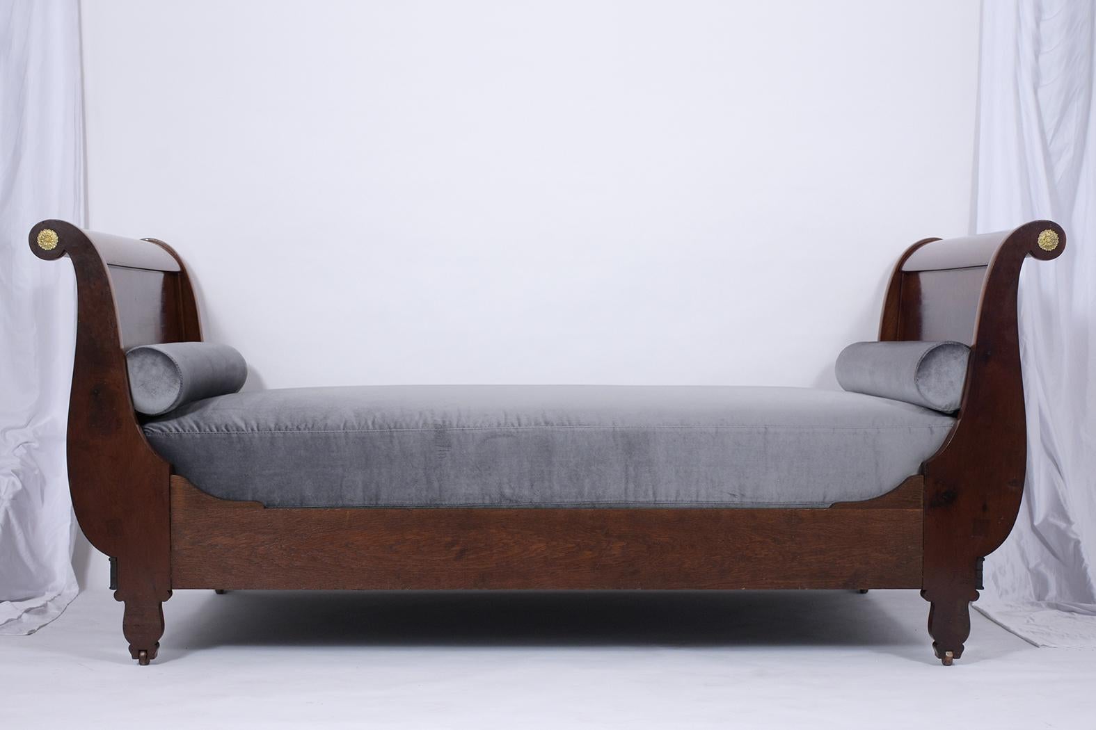 French 19th Century Empire Daybed 5