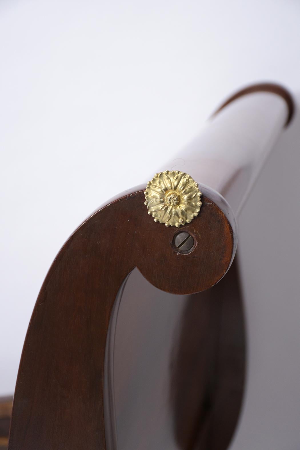 French 19th Century Empire Daybed 7