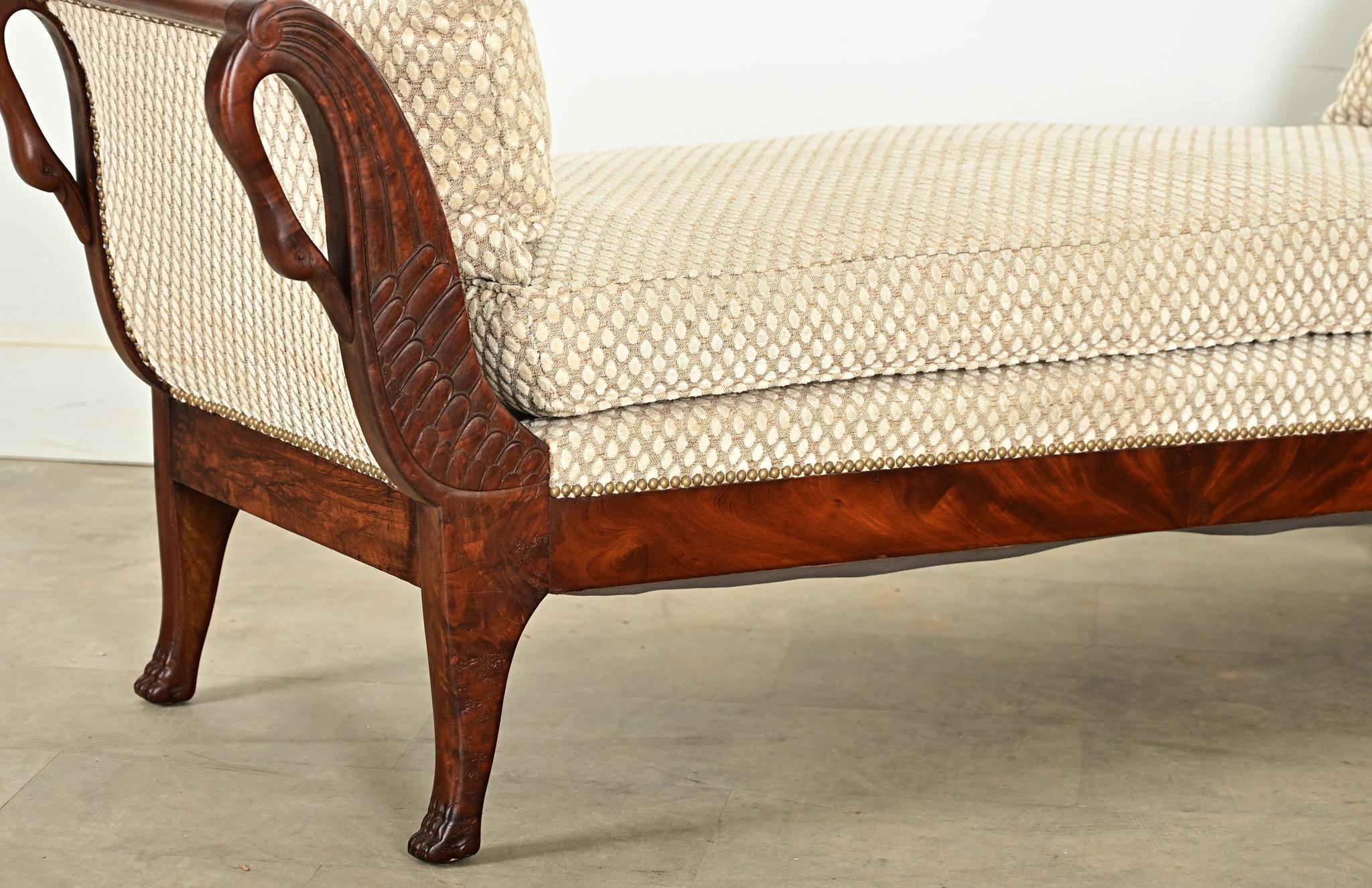 French 19th Century Empire Daybed For Sale 9