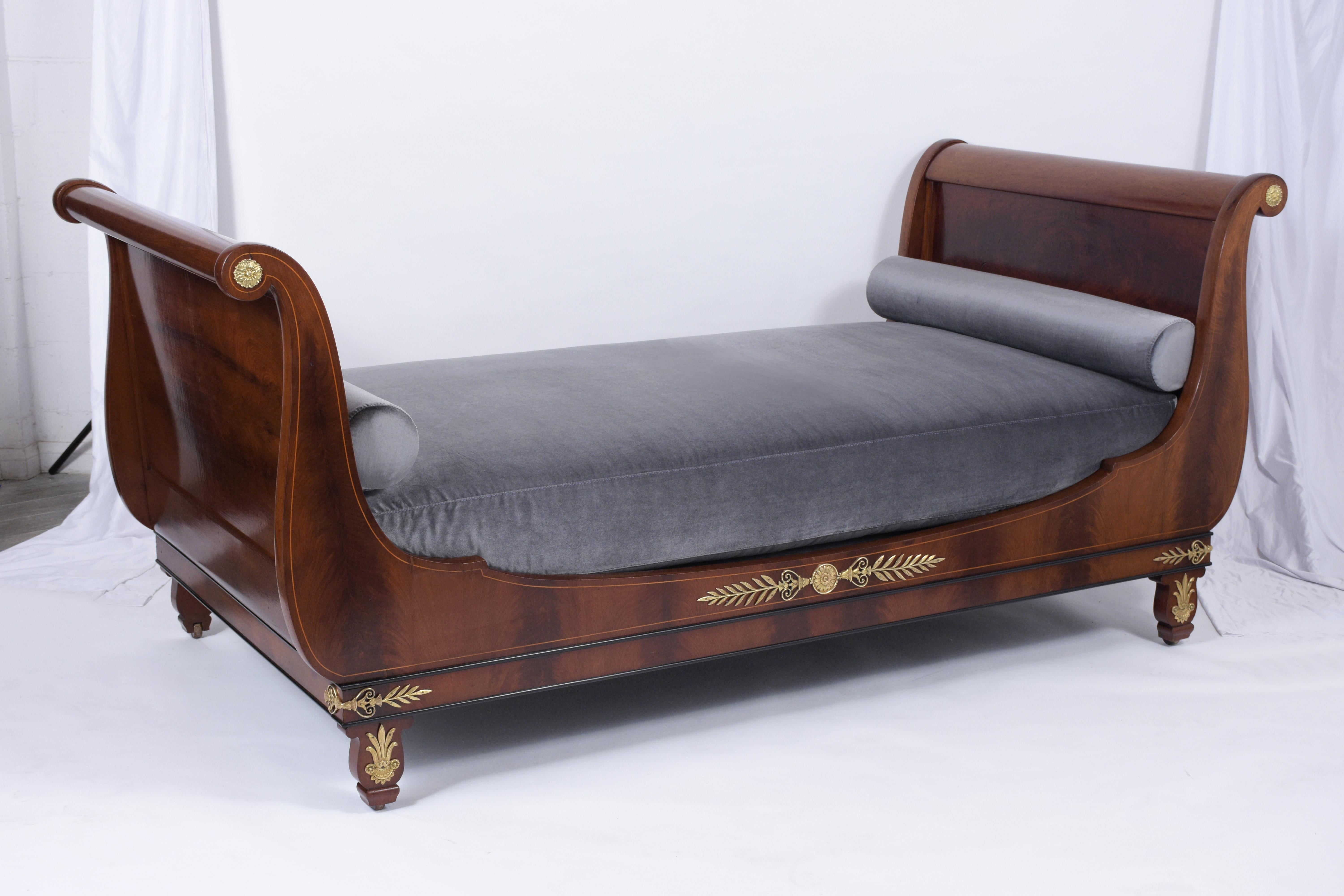 Mid-19th Century French 19th Century Empire Daybed