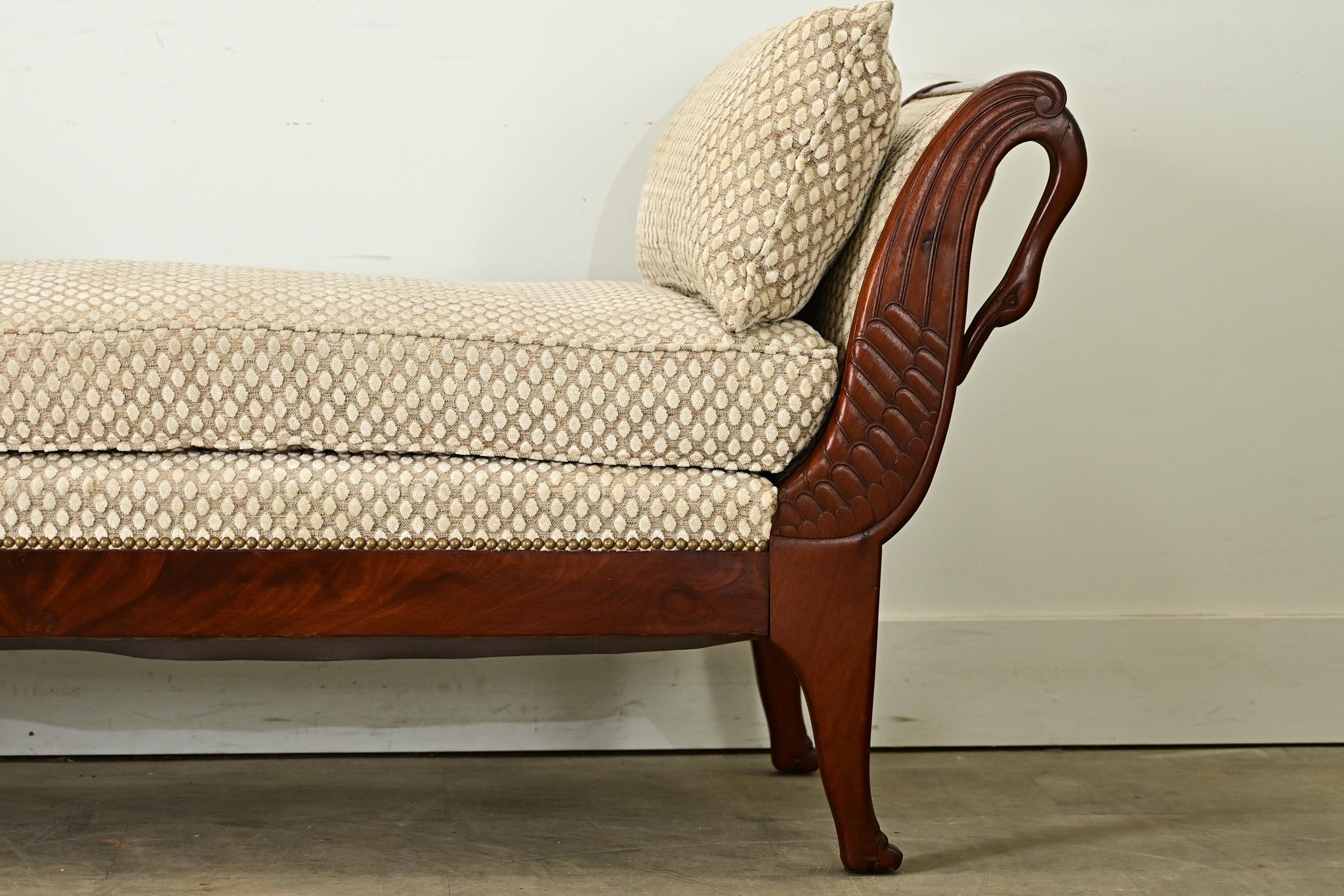 French 19th Century Empire Daybed For Sale 1