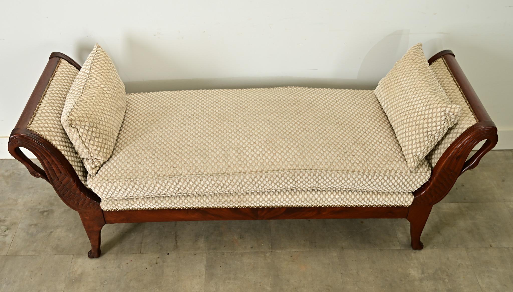 French 19th Century Empire Daybed For Sale 3