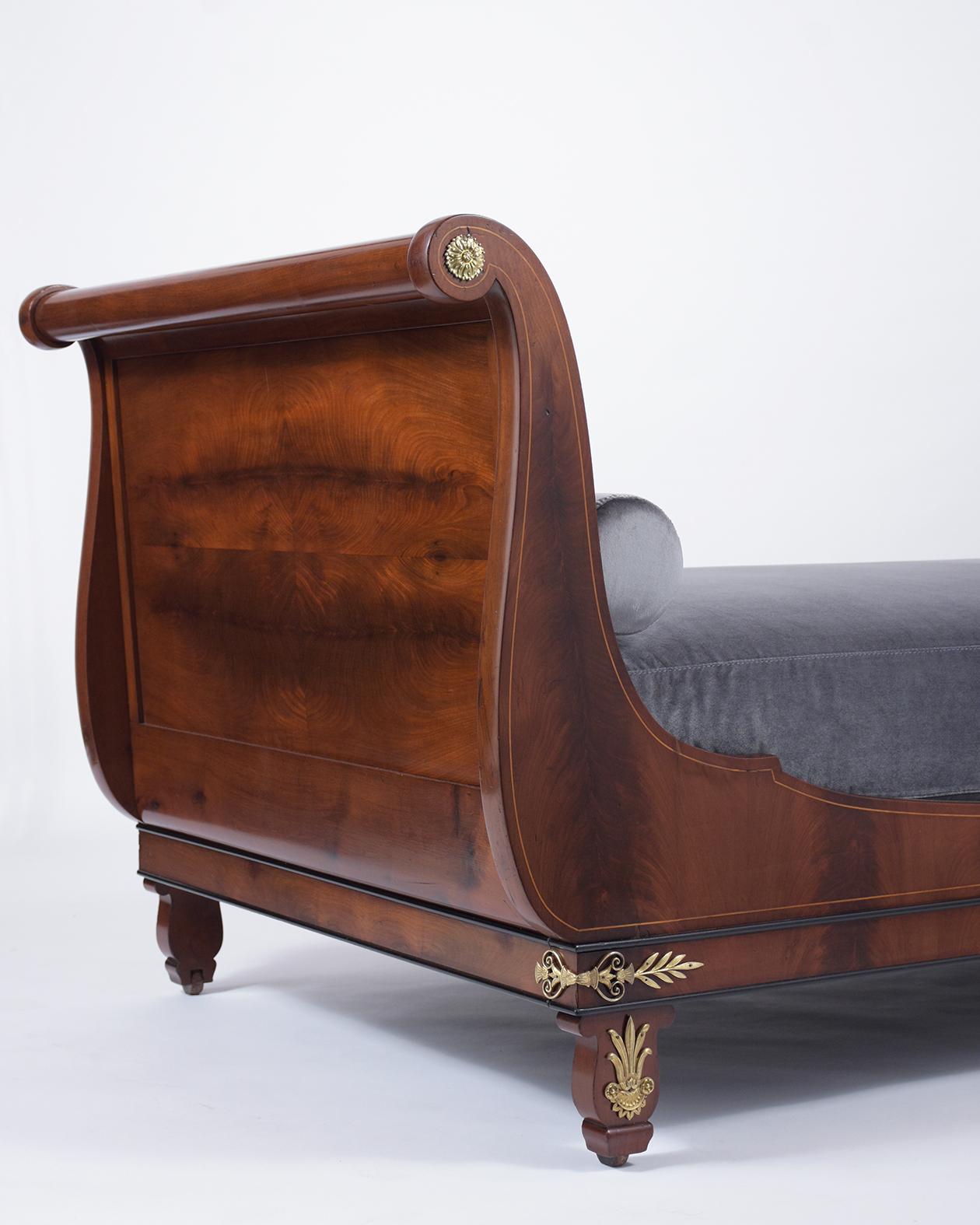French 19th Century Empire Daybed 2